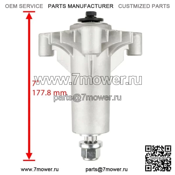 Шпиндель в сборе со шкивом для Husqvarna Yth160 Yth180 Yth1842 - Image 2