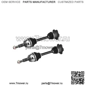 PAROD 2 шт. 661430 4WD передний мост CV в сборе, подходит для Chevy Silverado 1500 Tahoe Suburban 2007-2020 гг., GMC Sierra 1500 Yukon, Cadillac Escalade ESV EXT, модели 4x4, со стороны пассажира и водителя