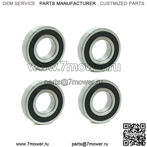 (4) ПОДШИПНИКИ ПЕРЕДНЕЙ СТУПИЦЫ CLUB CAR PRECEDENT GOLF CART 2004 И UP GAS & ELEC