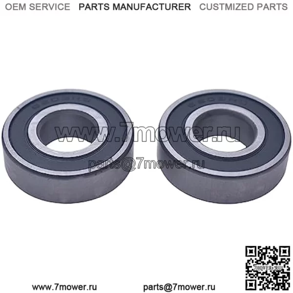 2 шт. 6203RS подшипники промежуточного вала для мини-велосипеда Coleman CT200U BT200X CT200U-EX RB200 196cc, Baja MB200, Massimo MB200, Realtree RT200 (2 шт.)