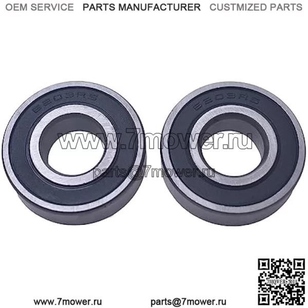 2 шт. 6203RS подшипники промежуточного вала для мини-велосипеда Coleman CT200U BT200X CT200U-EX RB200 196cc, Baja MB200, Massimo MB200, Realtree RT200 (2 шт.) - Image 3