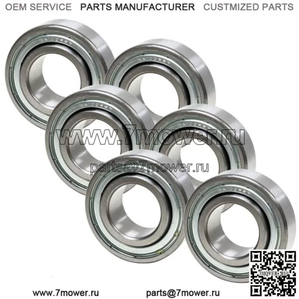 Подшипники шпинделя подходят для косилок с нулевым поворотом Exmark 103-2477 RA100RR7.