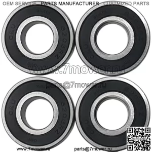 4 шт. подшипники для Craftsman Poulan Husqvarna 110485X, 532110485: John Deere GX20818, JD8535: MTD 741-0600, 941-0600, 741-0124, 941-0124: Toro 100-1048, 10-9966, 1 12-0423, 251-277, 38-7820