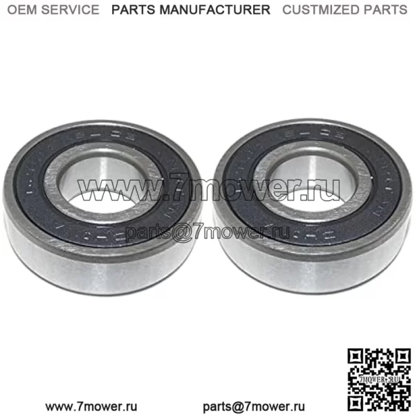 2PK 6203 2RS/C3 Подшипники 21/32 x 1–9/16 дюйма, совместимые с Husqvarna 532110485, 585323901