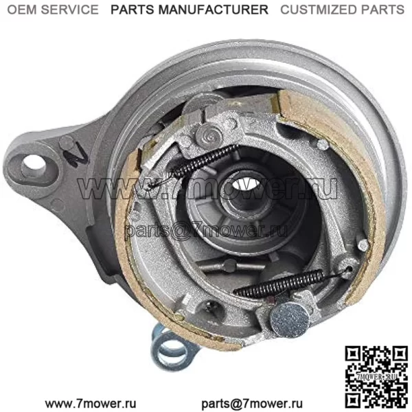 Тормозной узел AlveyTech - замена для мини-велосипедов Coleman BT200X Green/Orange, CT200U Trail, CT200U-EX с двигателем 196 куб.см и мощностью 6,5 л.с., пит-байка для бездорожья, комплекта заднего барабана, аксессуары для бензинового велосипеда - Image 2