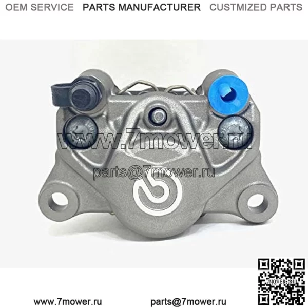 OEM-титановый темно-серый задний тормозной суппорт Ducati OEM, совместимый с Brembo на 848/1098/1198, StreetFighter, Hypermotard 939/821