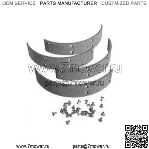 Комплект тормозных накладок AF2866R RE227866 подходит для JD 720 730 820 830