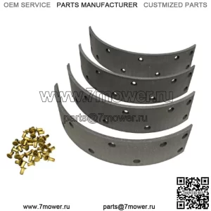 Комплект тормозных накладок подходит для John Deere R 70 80 520 530 620 630