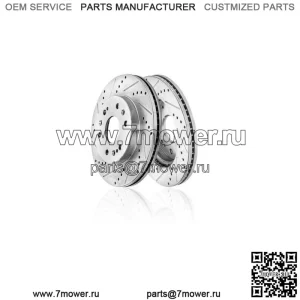 Передние тормозные диски с отверстиями для Chevy GMC Silverado Sierra Suburban 1500 Tahoe (для: более одного автомобиля)