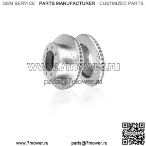 Передние просверленные роторы дискового тормоза для GMC Chevrolet Sierra Silverado 2500 3500 HD (для: более одного автомобиля)