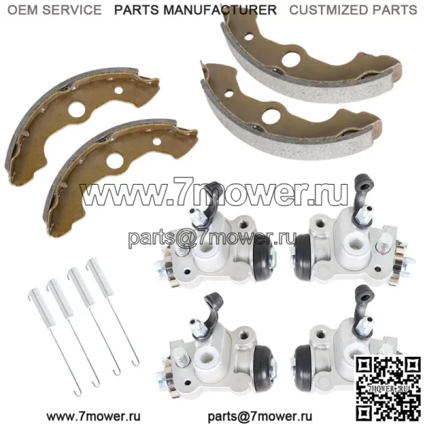 4 передних тормозных цилиндра с колодками для Honda Foreman Rubicon 450 TRX450FA - Image 4