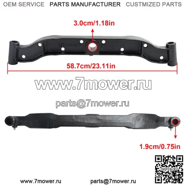 Поворотная балка переднего моста GY20532 GY20532BLE Подходит для John Deere L110 L111 L118 L120, L130 - Image 2