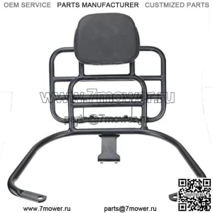 Задний багажник, кронштейн, грузовой держатель, подходит для Vespa GTS GTS300 GTV300 HPE (черный)