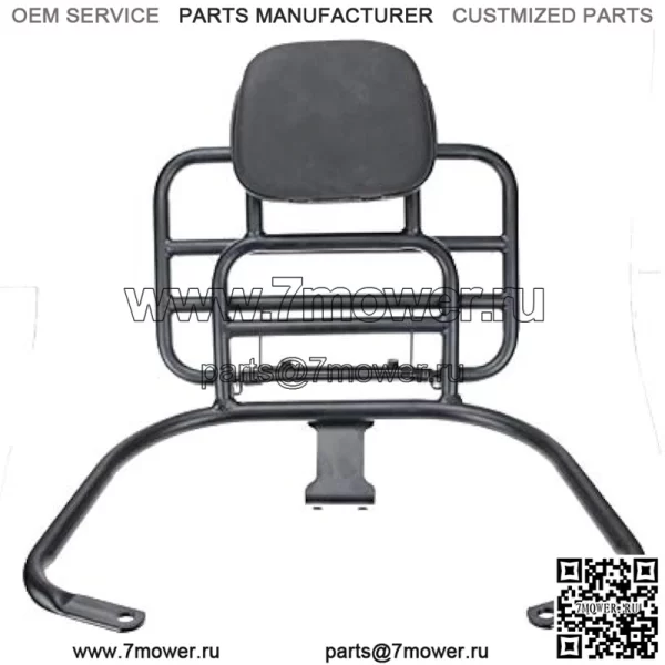 Задний багажник, кронштейн, грузовой держатель, подходит для Vespa GTS GTS300 GTV300 HPE (черный)