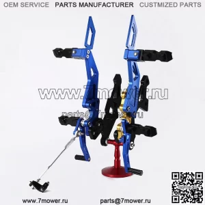 LC135 LC150 задняя часть мотоцикла модифицированная регулируемая подставка для ног с ЧПУ подножка в сборе для Yamaha