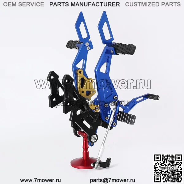 LC135 LC150 задняя часть мотоцикла модифицированная регулируемая подставка для ног с ЧПУ подножка в сборе для Yamaha - Image 2
