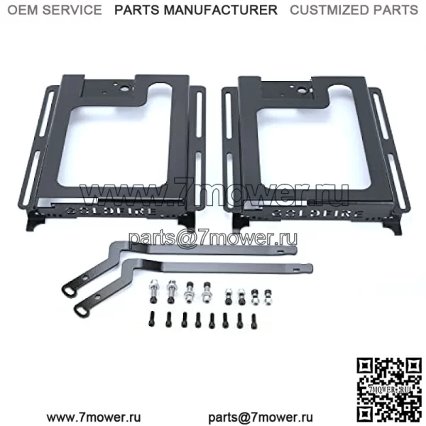 Основание сиденья RZR, нижнее и наклонное основание сиденья RZR, для Polaris RZR 800/900/S 1000/XP 1000/XP Turbo/General (ПАРА)