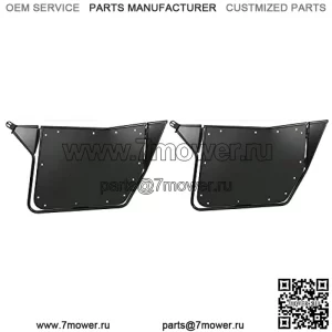 2 металлических двери для Polaris RZR 800 2008-2014 гг. | С 800 | РЗР 570 | XP 900, UTV Двухступенчатая откидная защелка автомобильного типа, 2 модели дверей, 1 пара (черного цвета)