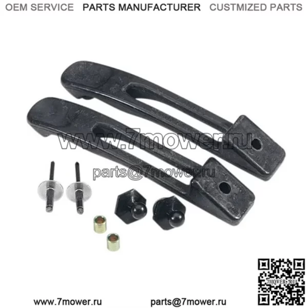 В КОМПЛЕКТ РЕМНЕЙ КАПОТА ДЛЯ СНЕГОХОДА ВХОДЯТ СТОЙКИ 1906-0004 SKI DOO OEM #861773900