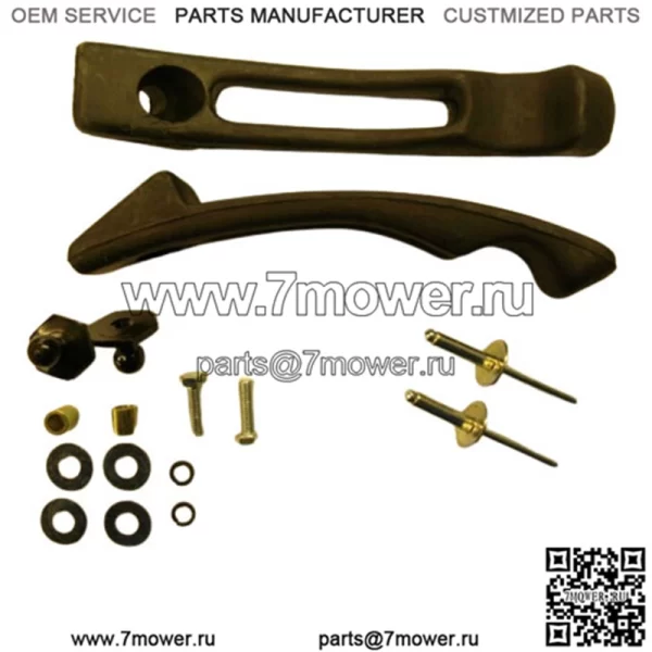 В КОМПЛЕКТ РЕМНЕЙ КАПОТА ДЛЯ СНЕГОХОДА ВХОДЯТ СТОЙКИ 1906-0004 SKI DOO OEM #861773900 - Image 2