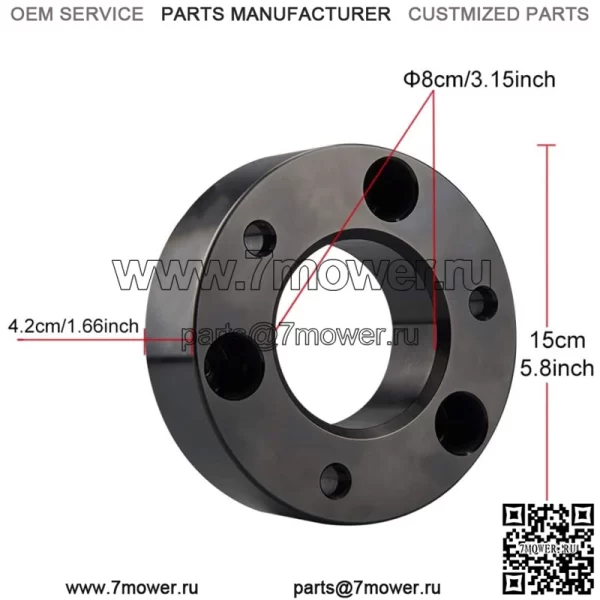 Подходит для Ford F150 04-21, передний 3-дюймовый горизонтальный подъемный комплект, усилительный блок, элемент для повышения высоты - Image 2