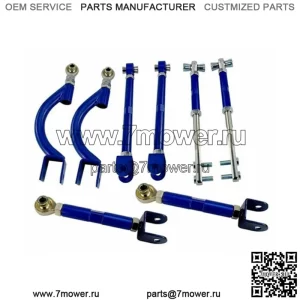 Подходит для Nissan 240SX S14 S15 89-98, комплект рычагов управления, модифицированный комплект регулируемой рулевой тяги