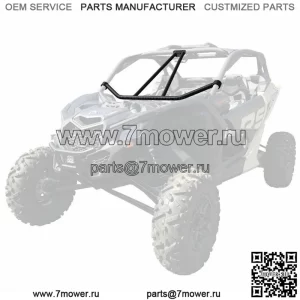 Can-Am Maverick X3 2016+ черная распорка/V-образная дуга