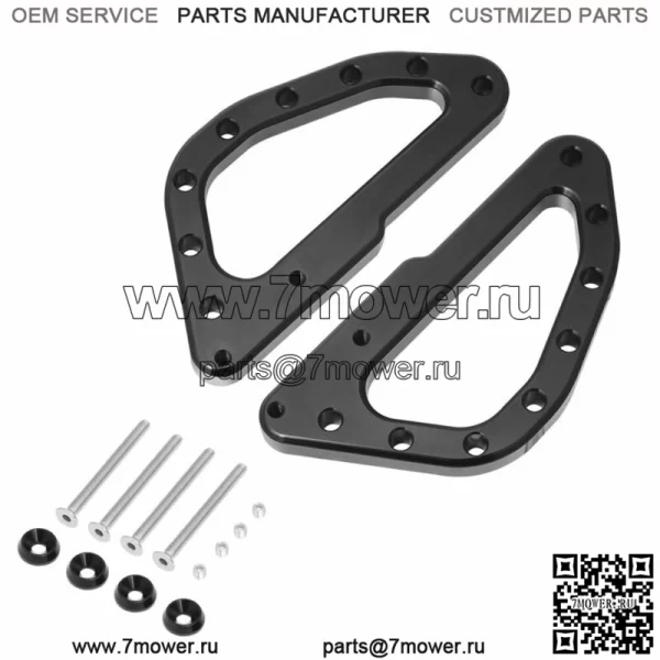 Передний черный держатель для ручки, подходит для Can Am Maverick X3 X RS MR 2017-2021 - Image 2