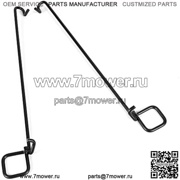 Совместим с John Deere Gator, защелки задней двери, ручки кровати 4X2, 6X4, комплект, 1 пара, замена для VGA12138 и VGA12139 - Image 4