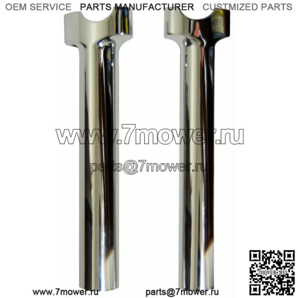 Chrome Wild One 1 Chubby Straight Riser 9,5-?է?ۧާ?ӧ??? Harley Club Style Dyna XL Softail (?էݧ?: Harley-Davidson)