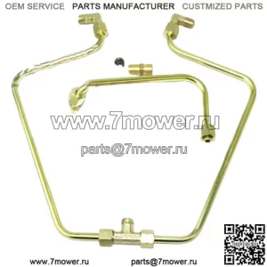 Old-Stf Brass Split Rocker Box Oil Hard Lines Harley Shovelhead Engines Cone Gen (???ݧ?: Harley-Davidson)