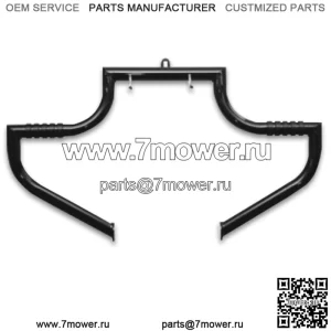???ѧ?ڧ?? ?էӧڧԧѧ?֧ݧ? Lindby 1.5" Black Magnumbar Highway Crash Bar 97-17 Harley Touring (???ݧ?: Harley-Davidson)