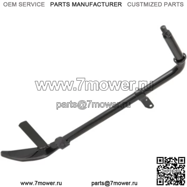 10" 1 Under Stock Gloss Black Kickstand Harley 99-06 Touring FL (???ݧ?: Harley-Davidson)