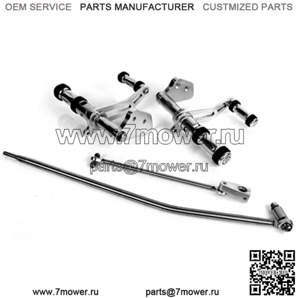 Полировка передних педалей управления Harley Davidson Dyna - Image 2