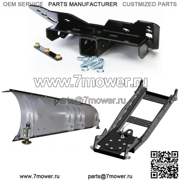 Комплект снегоочистителя UTV 66 дюймов (сталь) для Polaris Ranger 800 6x6 2010-2016 гг.