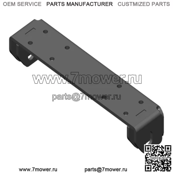 Черный комплект плуга с прямым отвалом 72 дюйма для Can-Am Maverick X3 4x4 Turbo DPS 2017-2021 гг. - Image 2