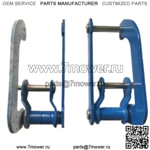 Ford Ranger PX 2012+ 2-дюймовые удлиненные задние створчатые скобы двойной G
