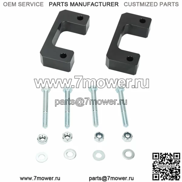 Черный 2-дюймовый передний подъемный комплект для Chevy Silverado GMC Sierra GM 1500 LM 07-17 - Image 2