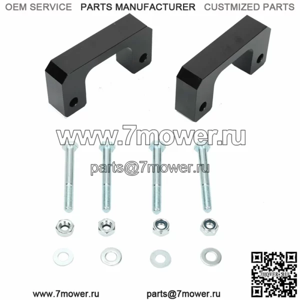 Черный 2-дюймовый передний подъемный комплект для Chevy Silverado GMC Sierra GM 1500 LM 07-17 - Image 3