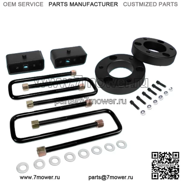 Для Nissan Titan 2WD 4WD 2004-2022 гг., 2 дюйма, передний 2 дюйма, задний комплект выравнивающих подъемников, проставки