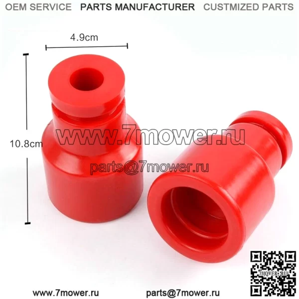 Подходит для Jeep Wrangler JK 07-2017, 2 двери, 2,5 дюйма, комплект передней подъемной подвески с катушкой, 2 шт. - Image 2