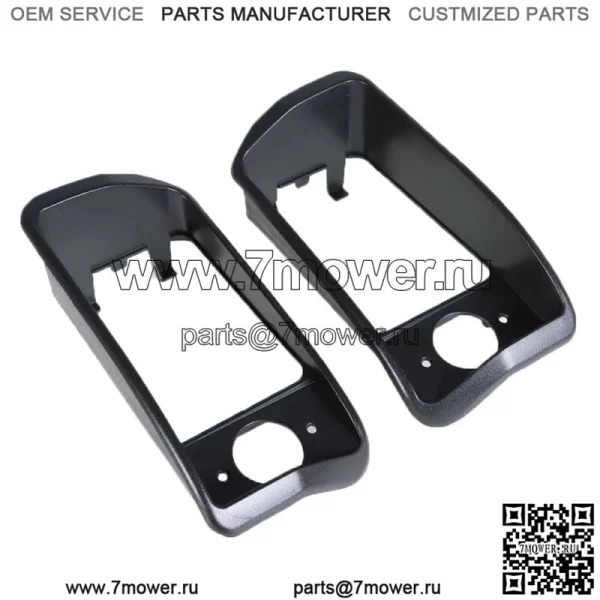 Для Club Car Golf Cart DS черные рамки для фар водителя 1016880 1016879 1993+