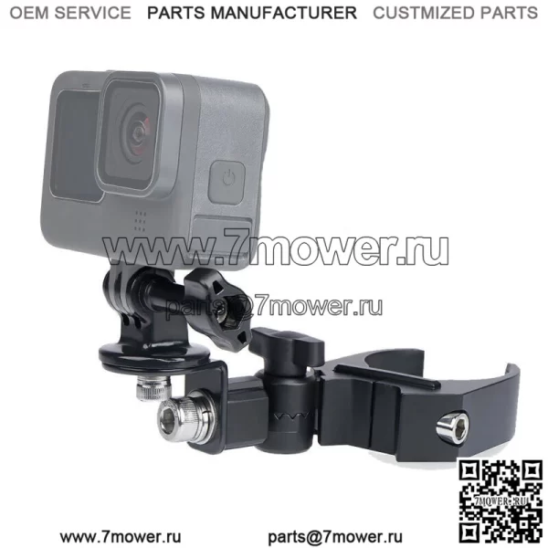 UTV ATV GoPro Кронштейн для каркаса поперечной устойчивости 1,75–2 дюйма. Алюминиевый монтажный кронштейн XPRITE (Для: более одного автомобиля)
