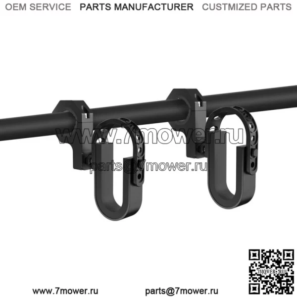Кронштейн держателя стойки для оружия UTV 1,25–2 дюйма для UTV Polaris Ranger RZR XP Turbo Can-Am (для: более одного автомобиля) - Image 2