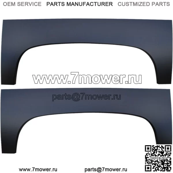Верхние колесные арки с обеих сторон Chevy Silverado 07-13 (для: более одного автомобиля)