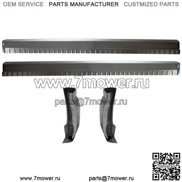 Комплект углов кабины Rocker Panel для Chevy Silverado GMC Sierra Ext 99-07. ПАРЫ КАБИН (Для: более одного автомобиля)
