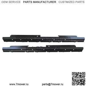 Левая правая сторона 2007-2013 Chevy Gmc Pickup с накладными рокерными панелями, 4-д. кабина экипажа (для: более одного автомобиля)