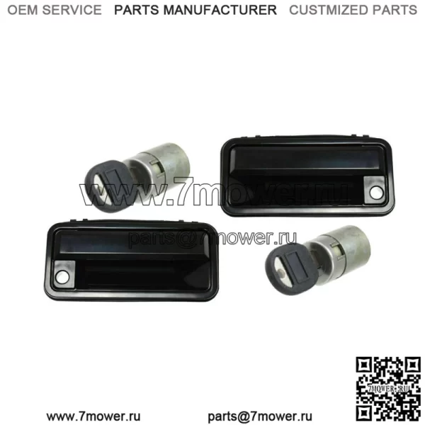 Дверные ручки + дверные замки спереди для пикапа Chevrolet GMC C/K 1988-2094 гг.