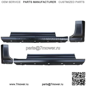 Левая правая сторона Chevy Gmc Pickup 2014-2018, съемные рокеры, углы кабины, 2 Dr Std Cab (для: более одного автомобиля)