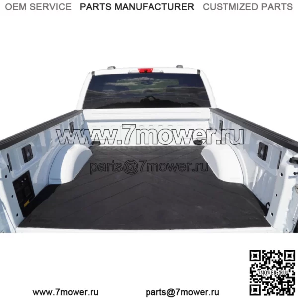 Резиновый коврик для грузовика для Chevrolet Silverado GMC Sierra 1500 19-23 годов выпуска, 5,8 футов. 69,9 дюйма (для: Chevrolet Silverado 1500)